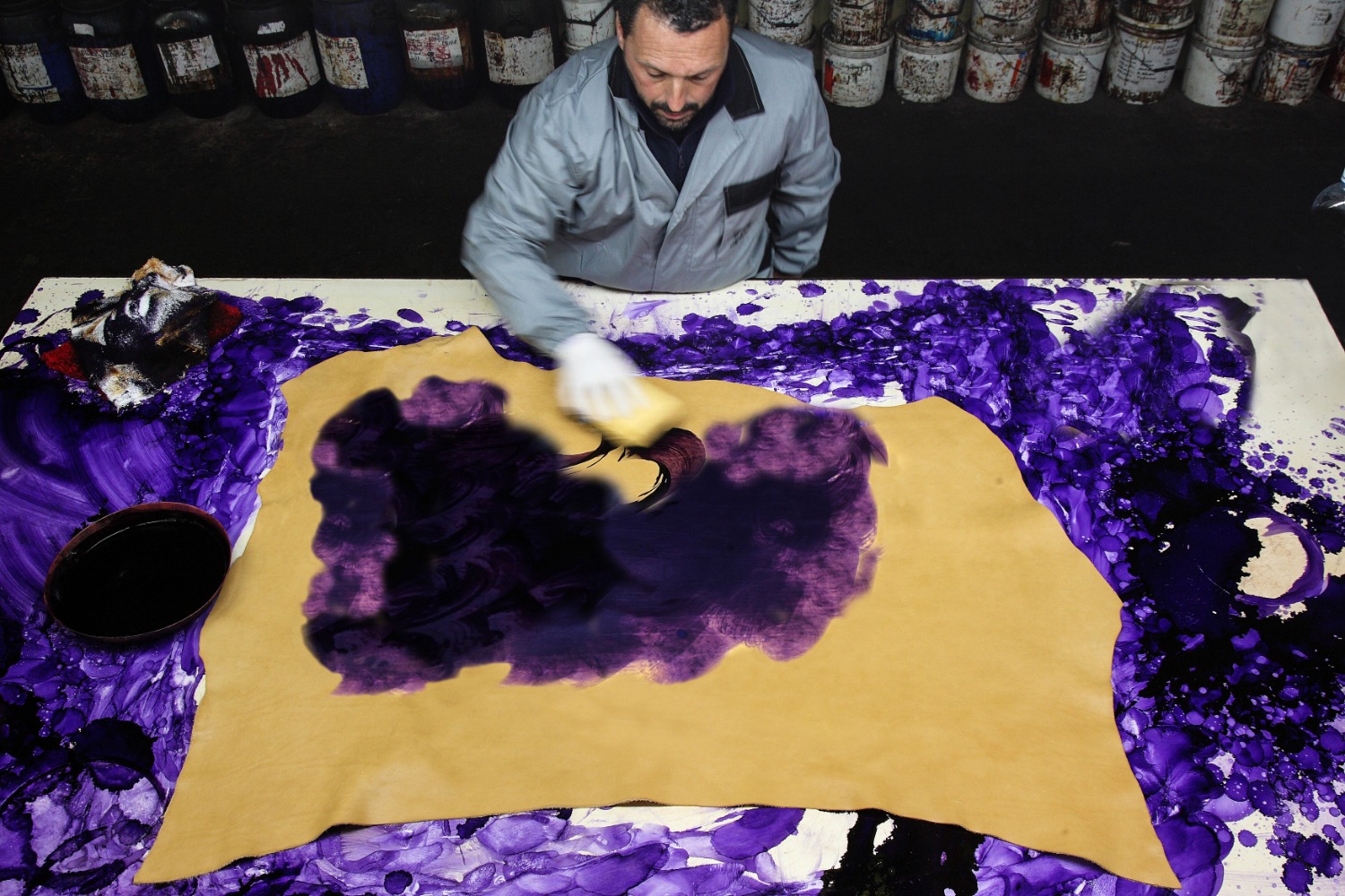 Macchiatura e tamponatura